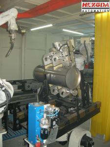 康明斯汽车催化器-焊接生产线